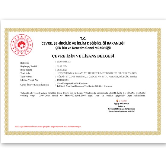 Certificates and Authorisations