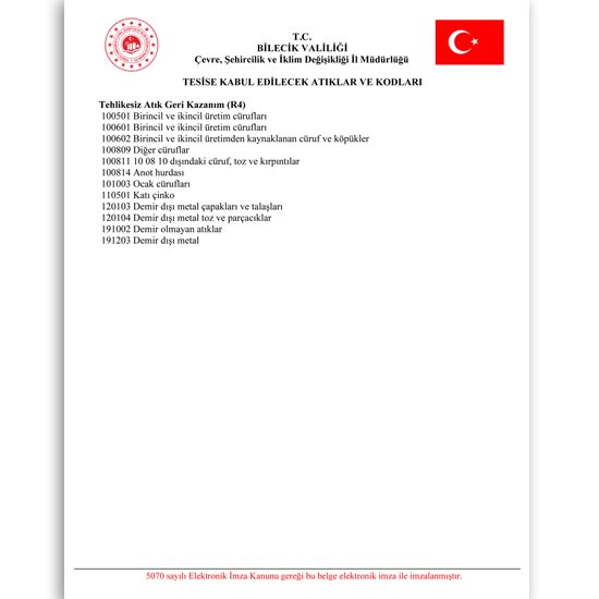 Certificates and Authorisations